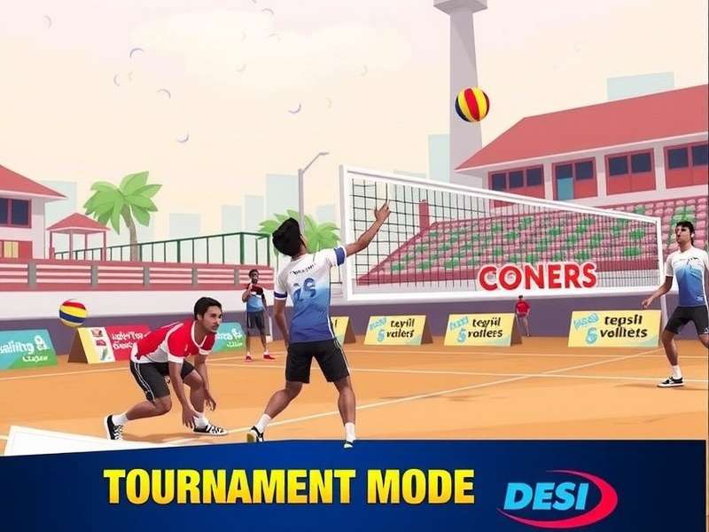 Desi Volley Battlers tournament mode